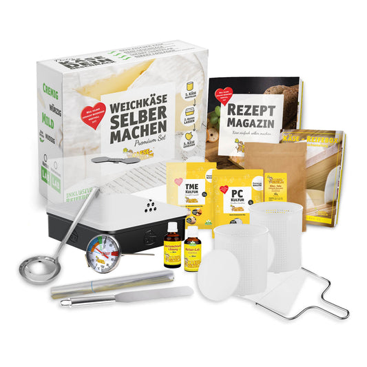 Weißschimmel (Camembert) selber machen Set