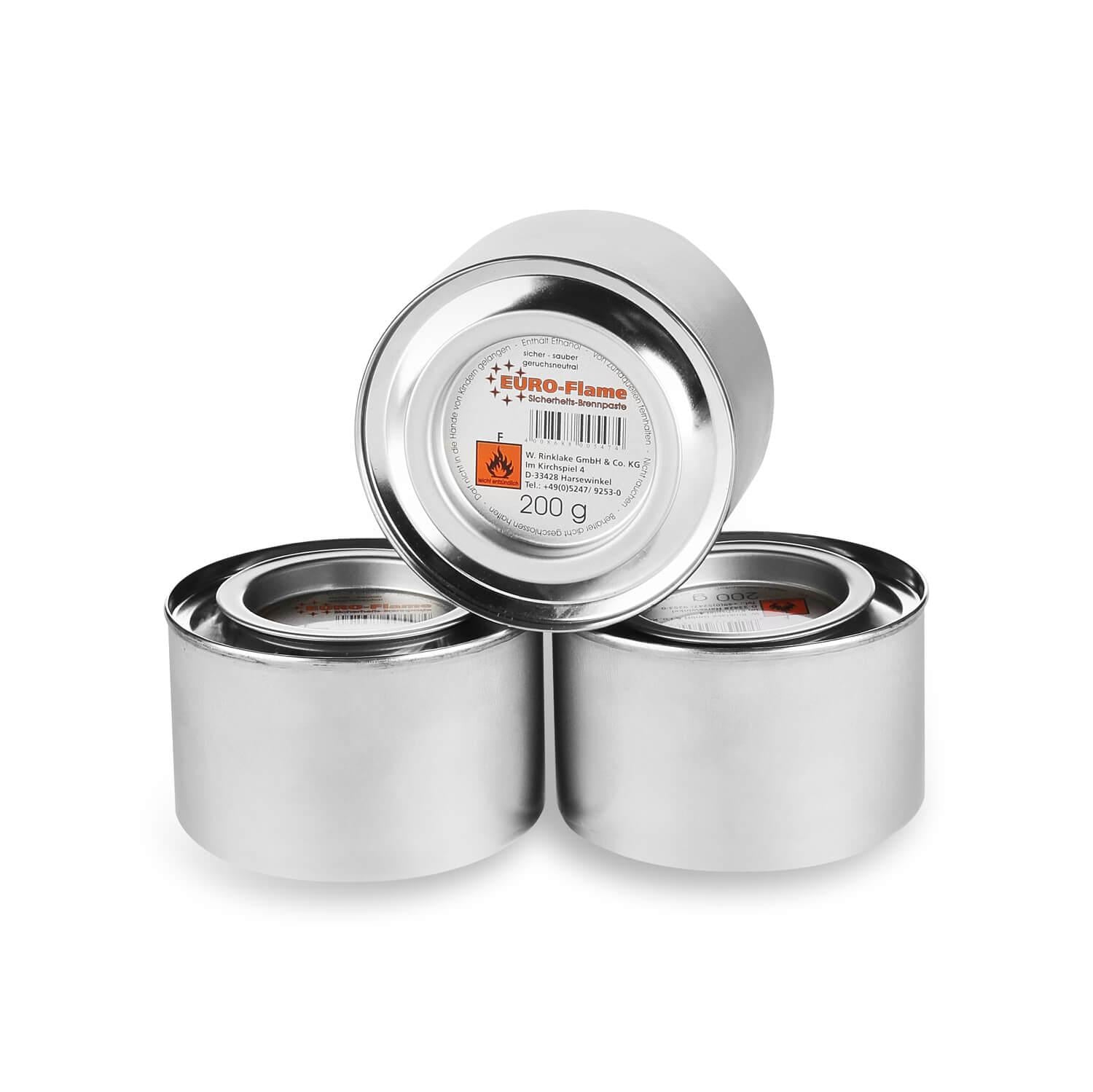 offene brennpaste aufbewahren 3x Sicherheits Brennpaste (Made in Germany)