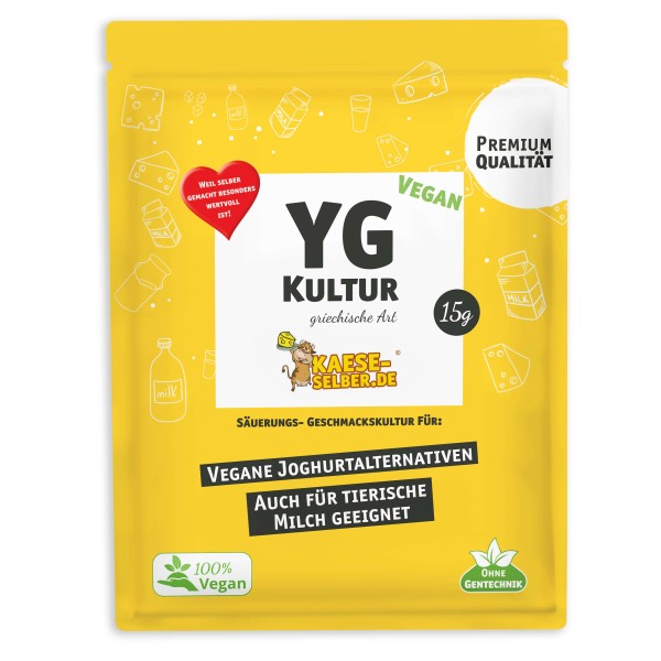 YG Vegan Jogurdkultur - griechische Art