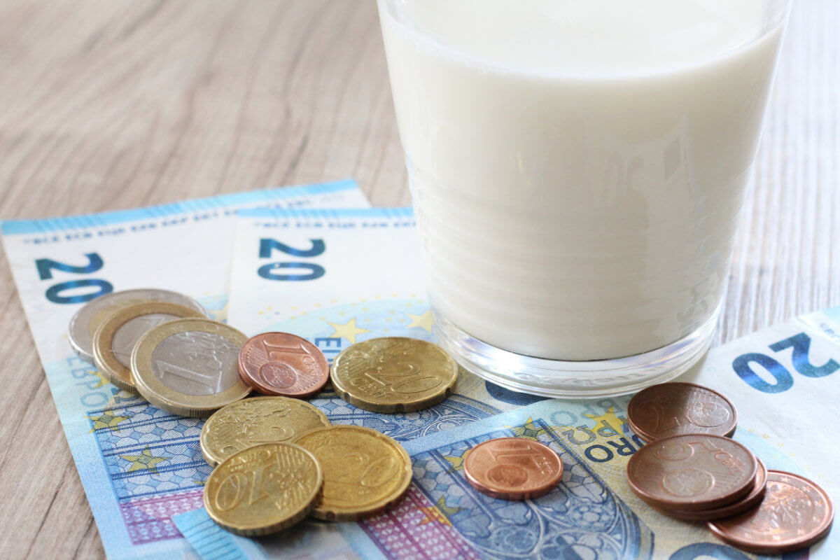 Der Milchpreis - ein stark diskutiertes Thema